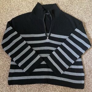 English Factory (VICI) 3/4 zip sweater